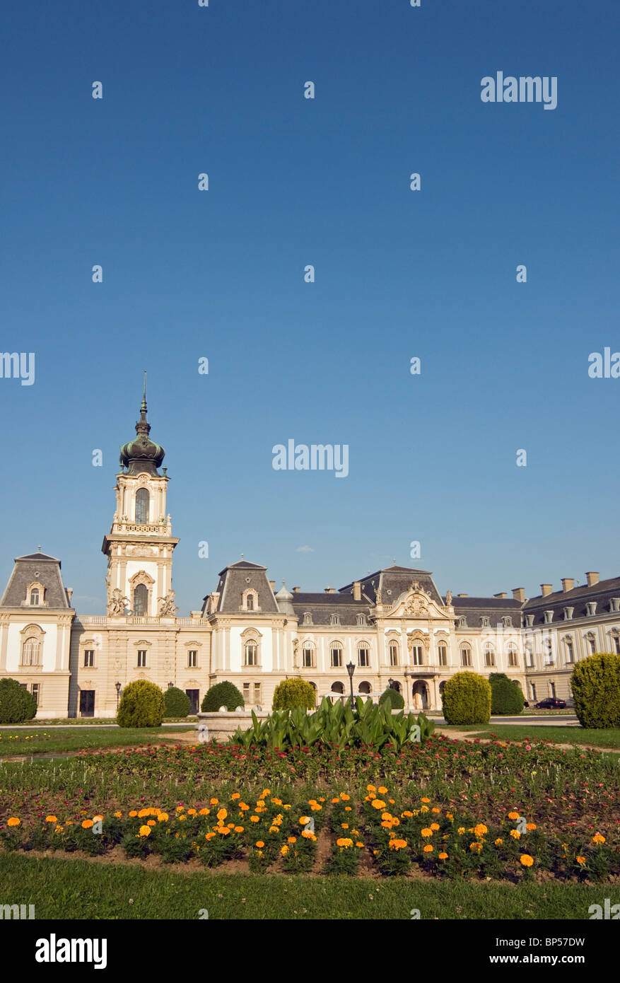Baroque Festetics Palace Garden (Helikon Castle Museum) in Keszthely ...