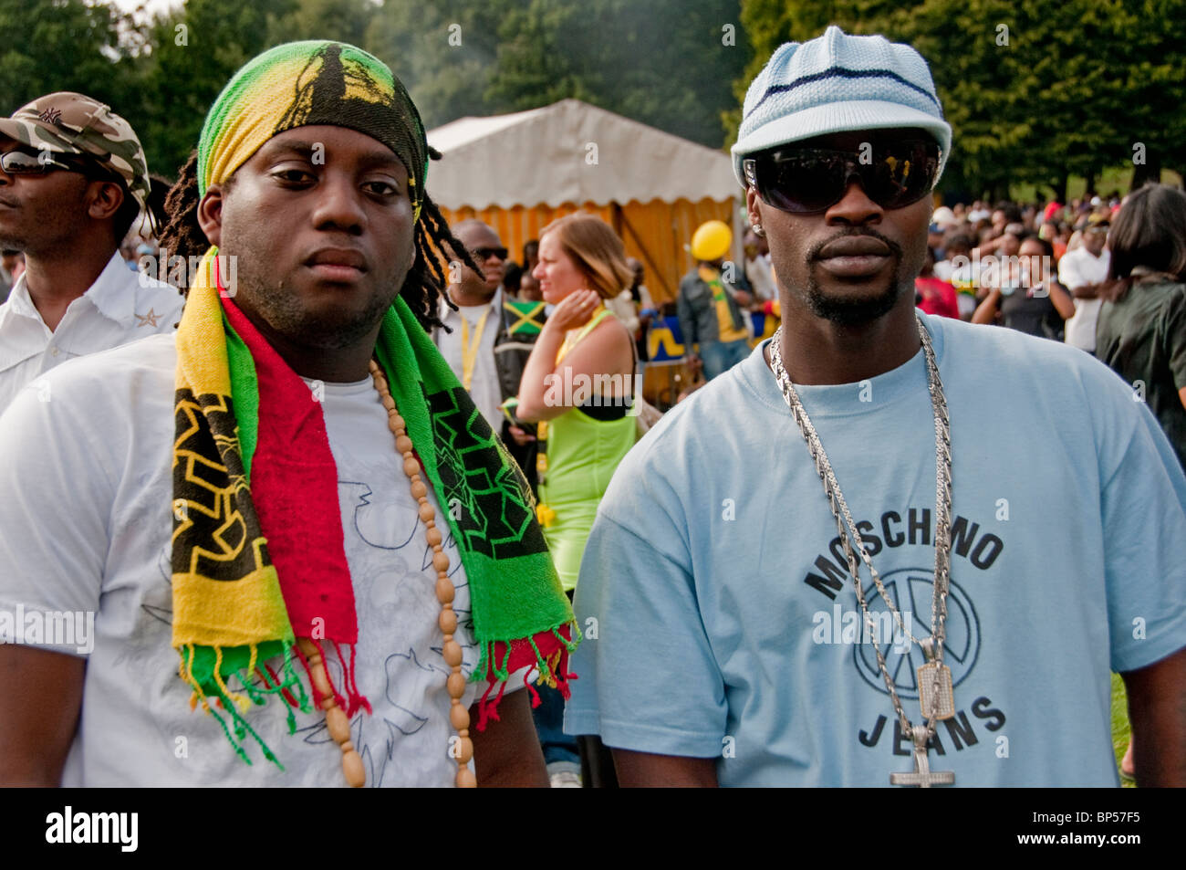 Black jamaican afro caribbean afro caribbean people park festival