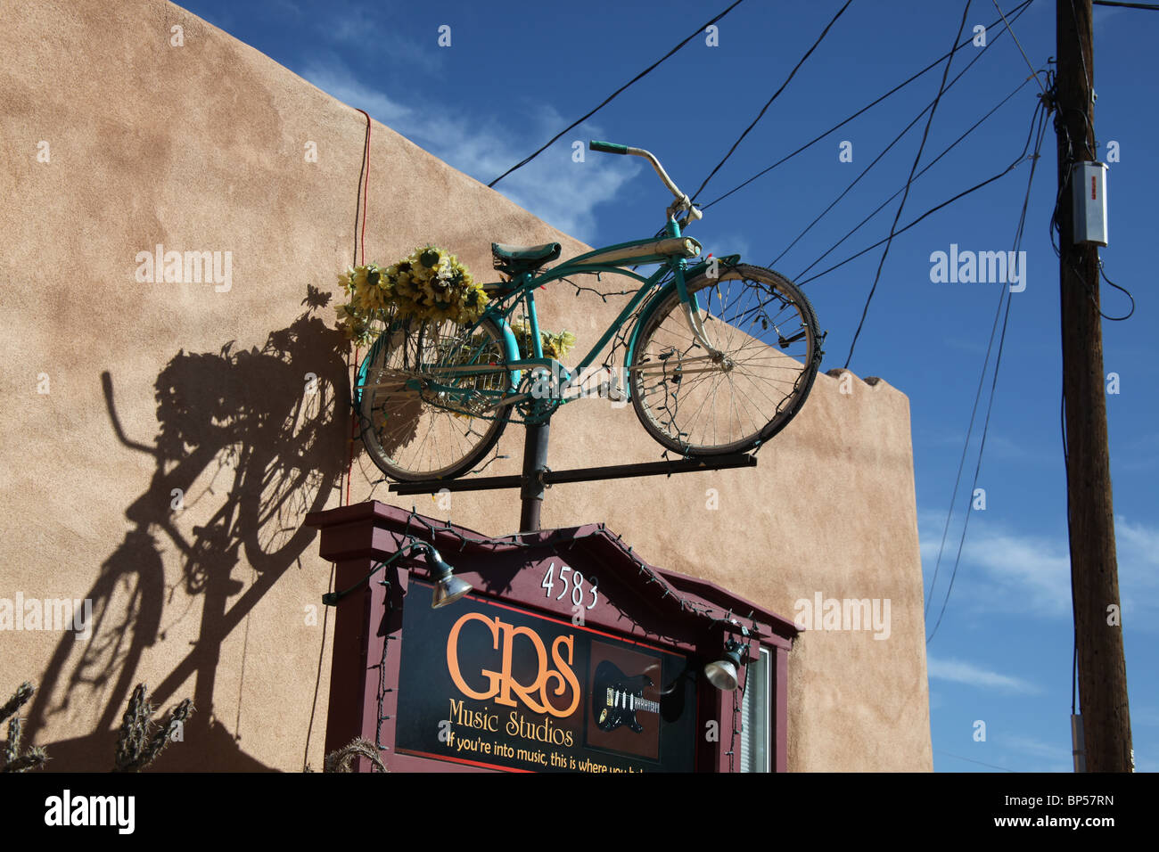 Adobe building new bicycle hires stock photography and images Alamy