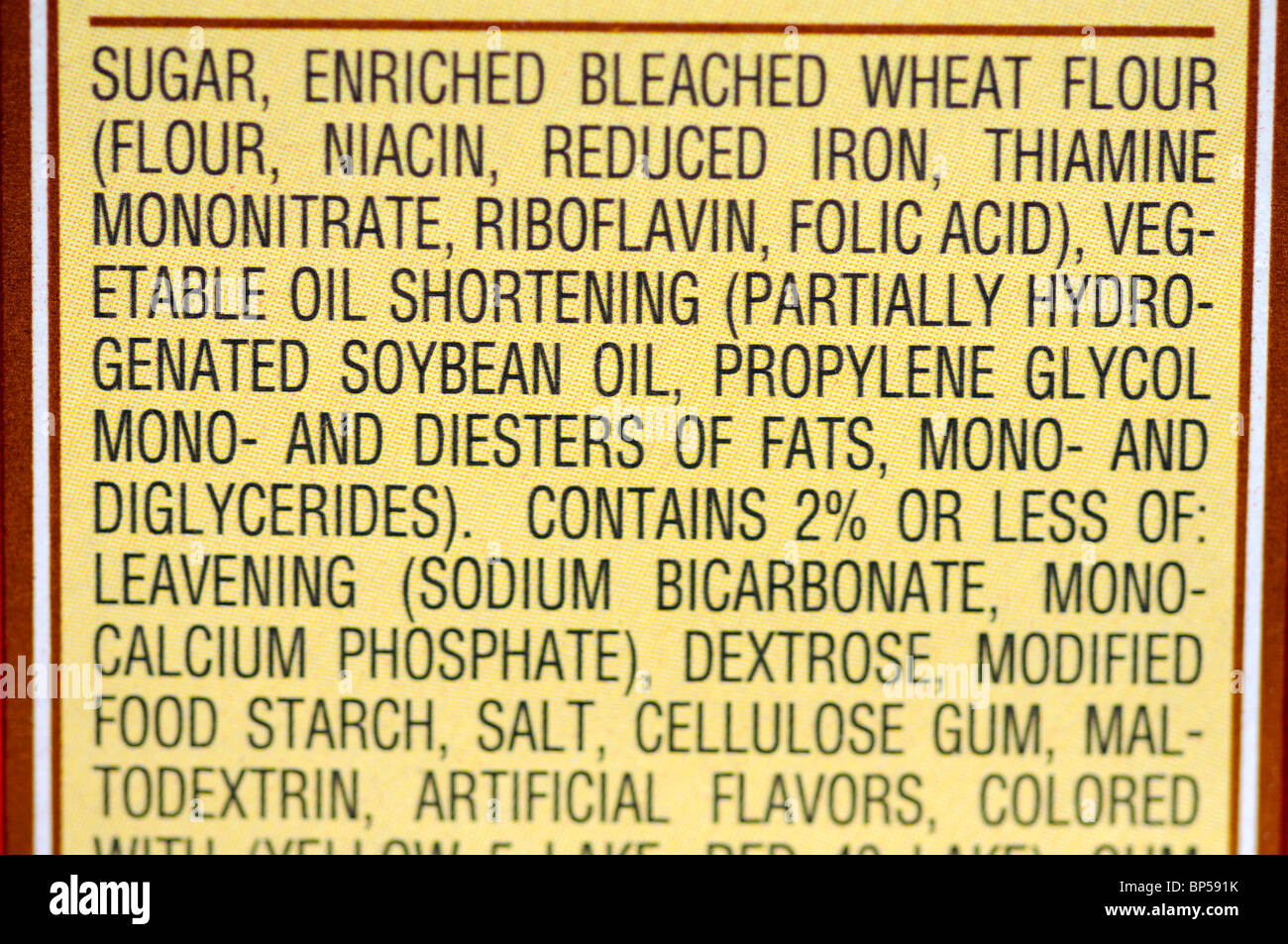 Hydrogenated vegetable shortening hires stock photography and images