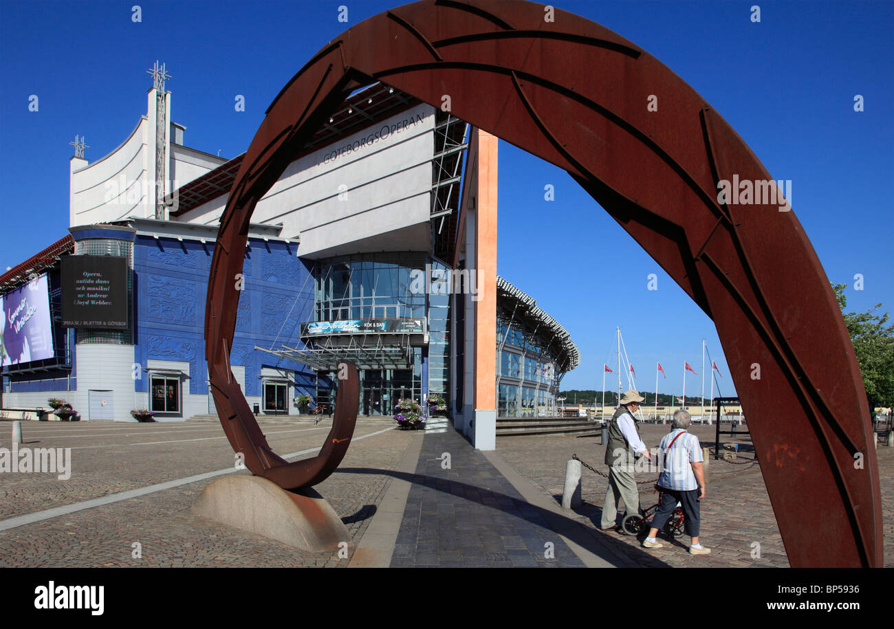 Sweden, Göteborg, Gothenburg, Opera House Stock Photo - Alamy