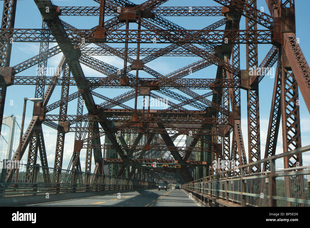 Quebec city bridge, Quebec, Canada Stock Photo Alamy