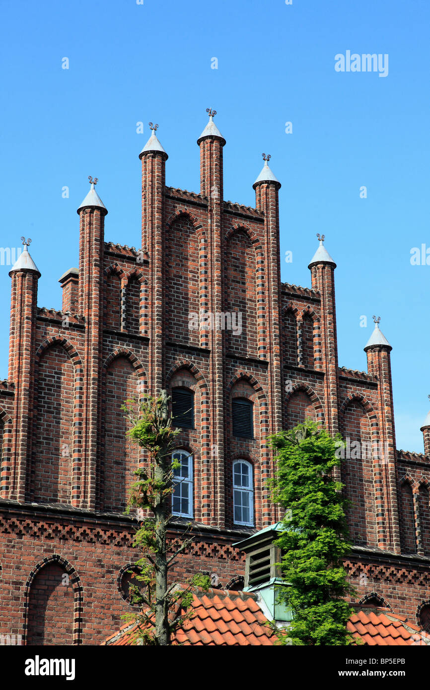 Denmark, Zealand, Roskilde, Town Hall Stock Photo Alamy