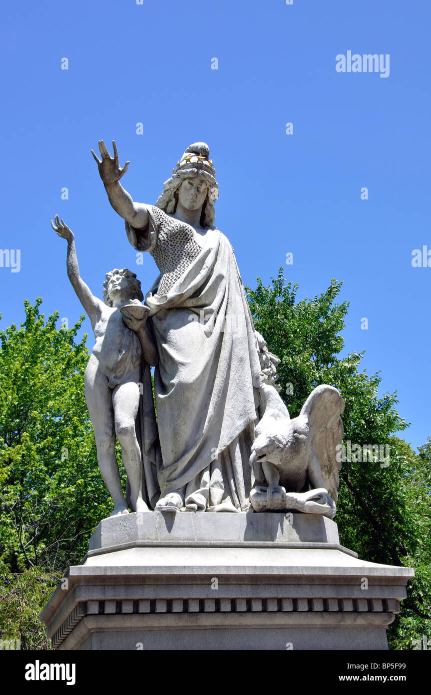 Statue of Religious Liberty, Philadelphia, Pennsylvania, USA Stock