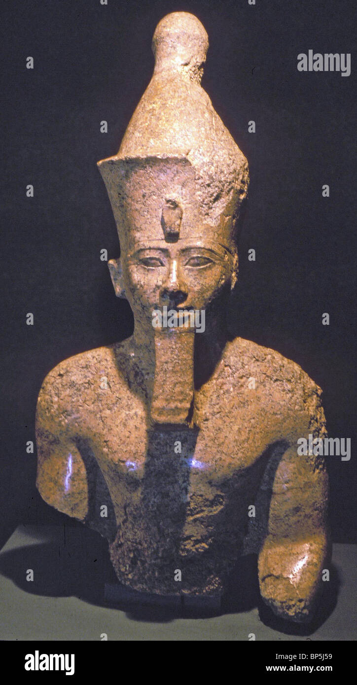 3577. PHARAOH AMENHOTEP II. 1453 - 1419 B.C. 18TH. DYNASTY Stock Photo