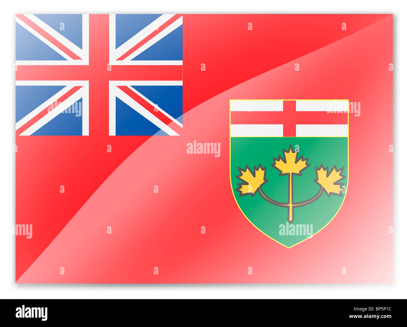 Ontario flag hires stock photography and images Alamy