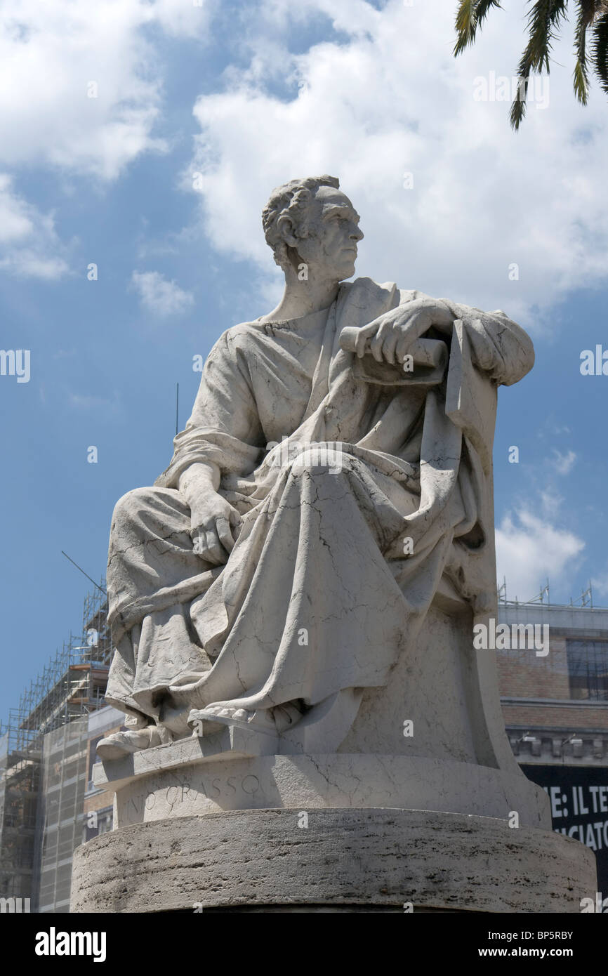 Statue of Licinius Crassus Stock Photo