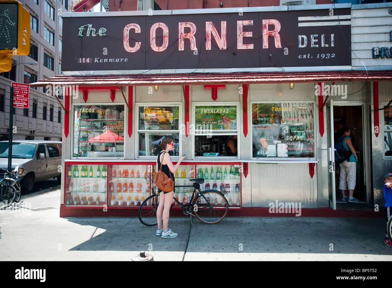 The trendy La Esquina Corner Deli in the Soho neighborhood of Manhattan