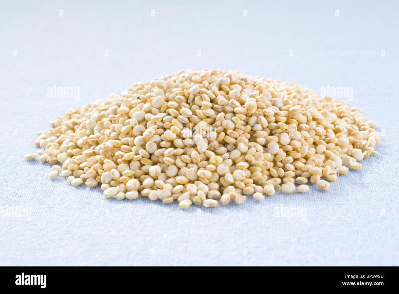 quinoa grains pile Stock Photo