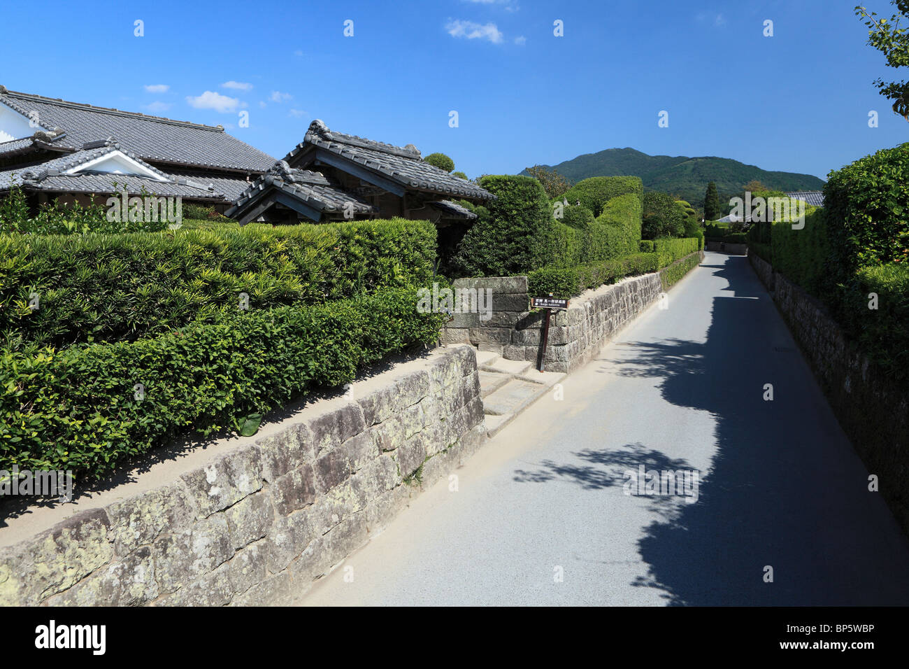 Chiran Samurai Residence, Minamikyushu, Kagoshima, Japan Stock Photo