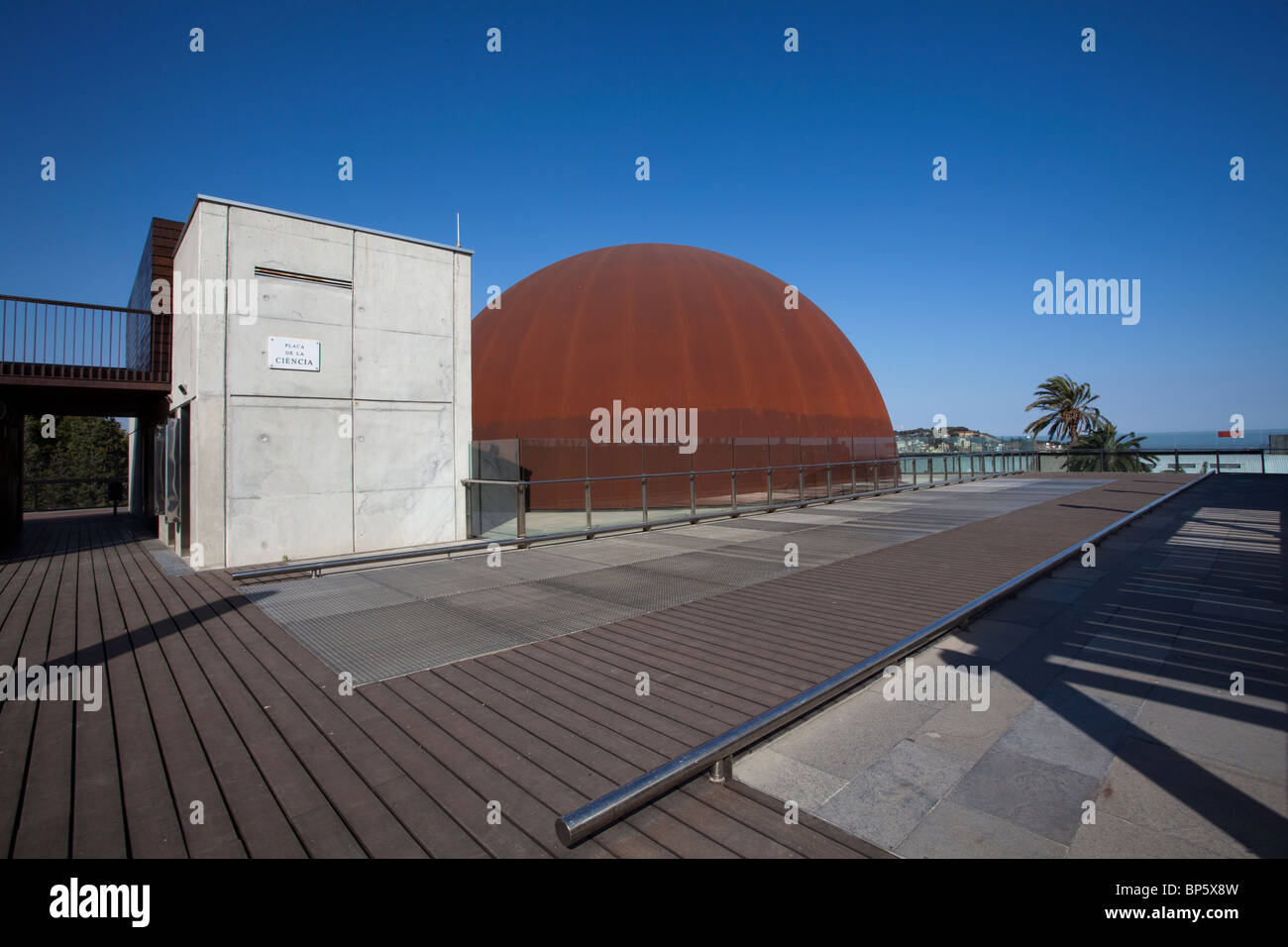 Barcelona Cosmocaixa Planetarium Stock Photo Alamy