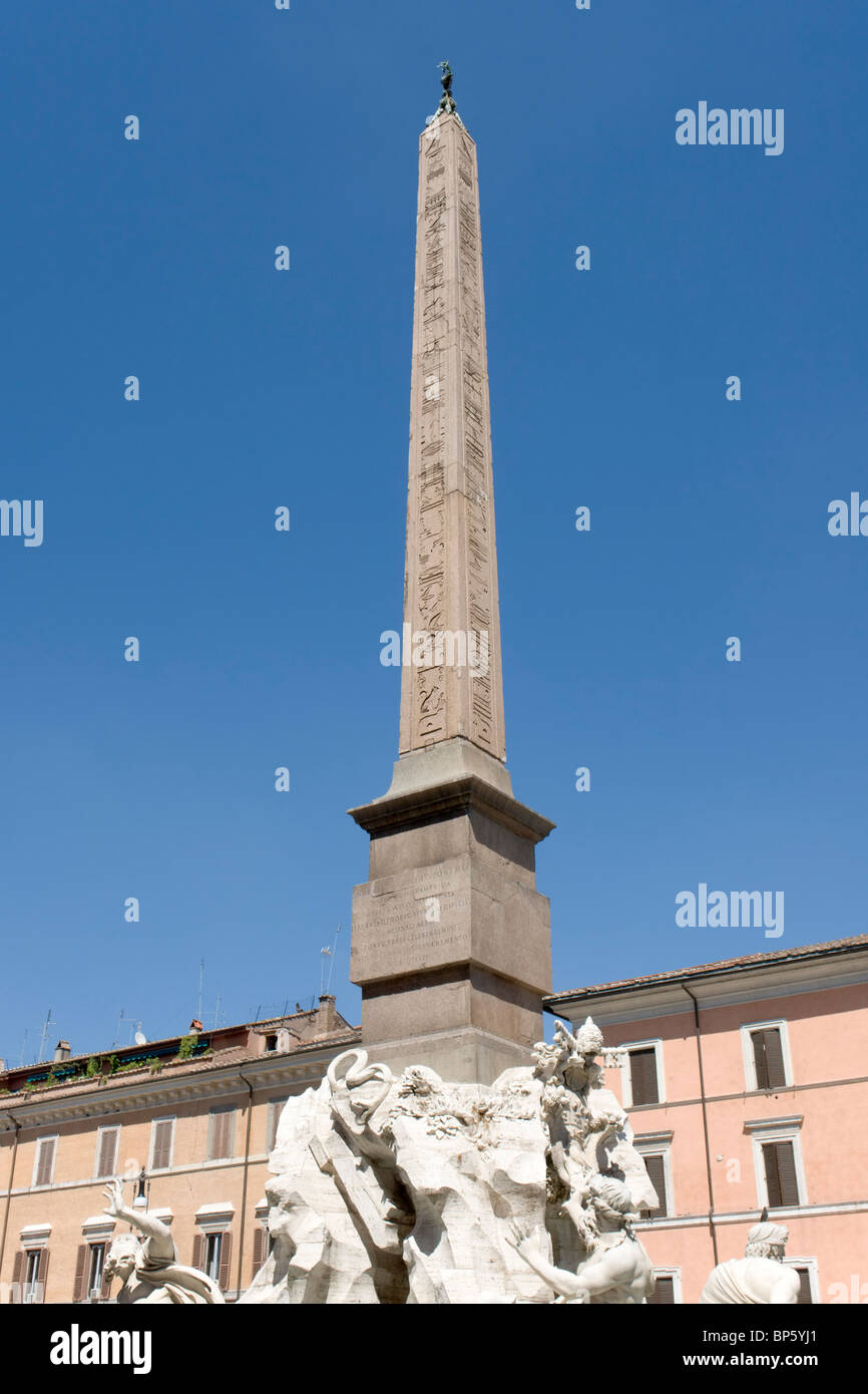 Fontana dei Quattro Fiumi Stock Photo - Alamy