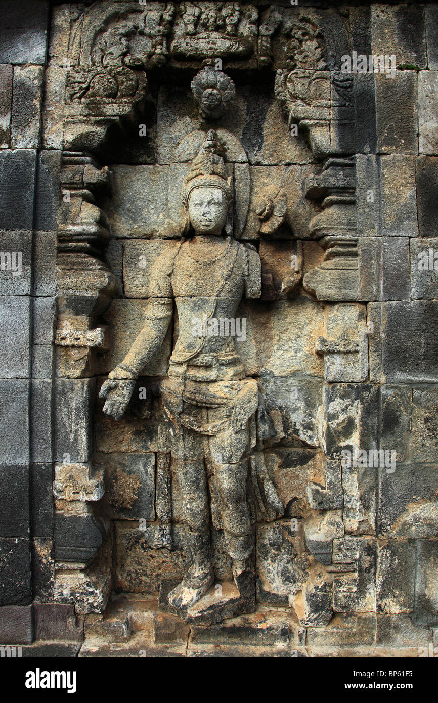 Pawon Java Indonesia, Java, near Borobodur, Pawon Temple, statue Stock Photo - Alamy