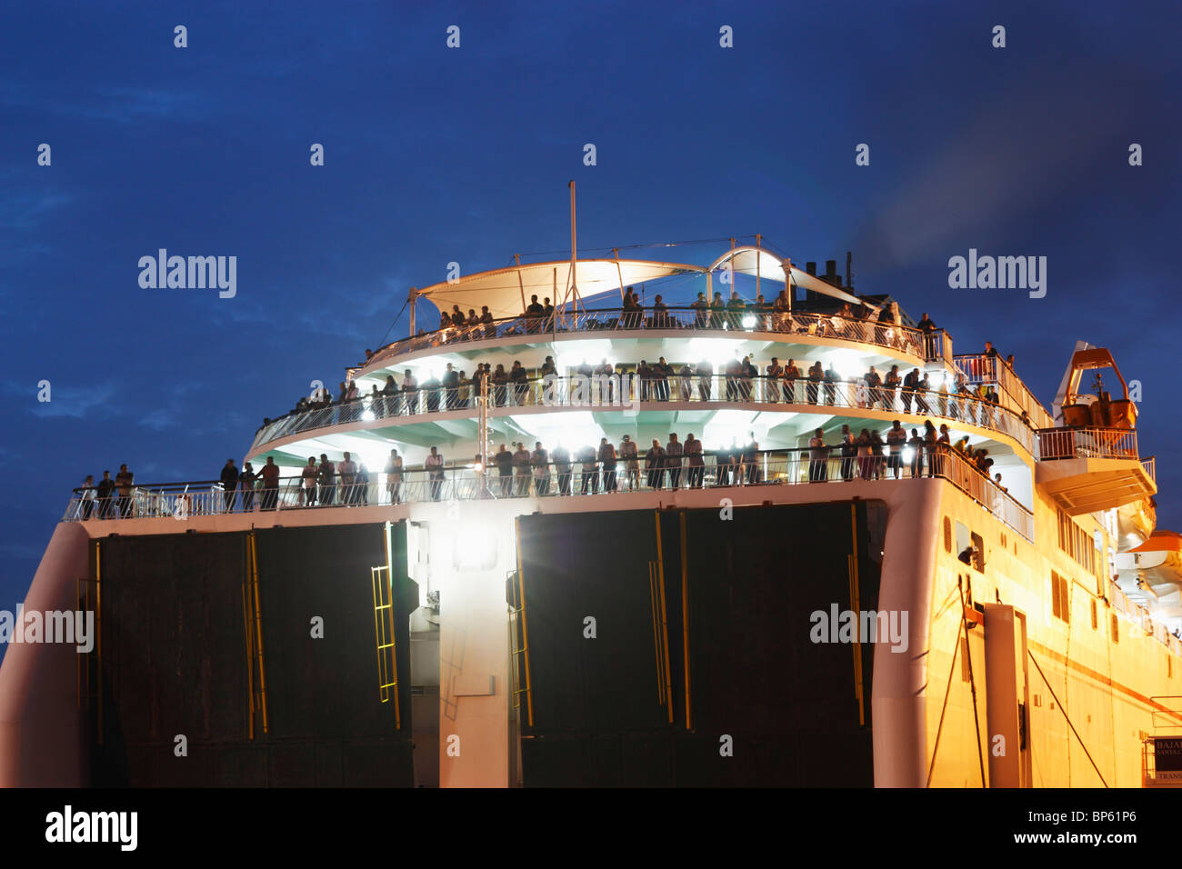 Daily ferry arriving at Las Palmas, Gran Canaria from Moro Jable on  Fuerteventura in the Canary Islands Stock Photo - Alamy