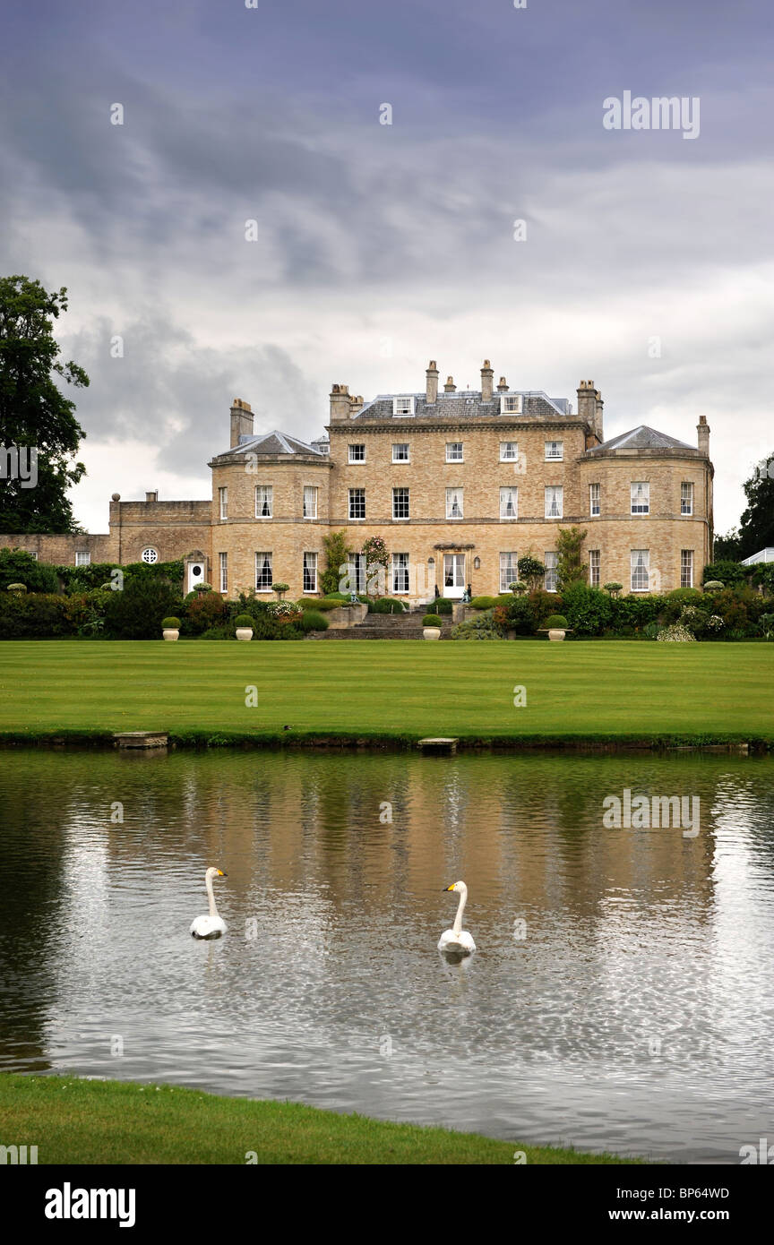 Pusey House and estate, Oxfordshire UK Stock Photo
