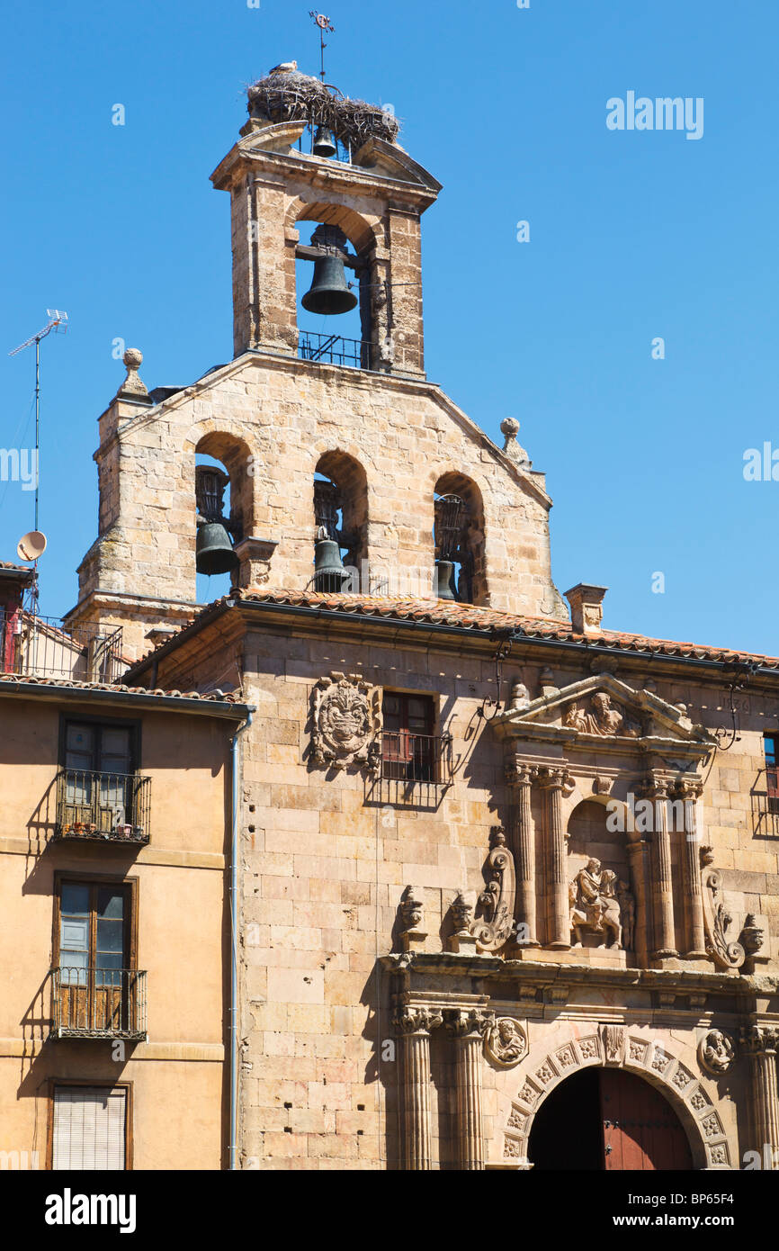 Salamanca, Salamanca Province, Spain. Twelfth century Romanesque church of San Martin. Stock Photo