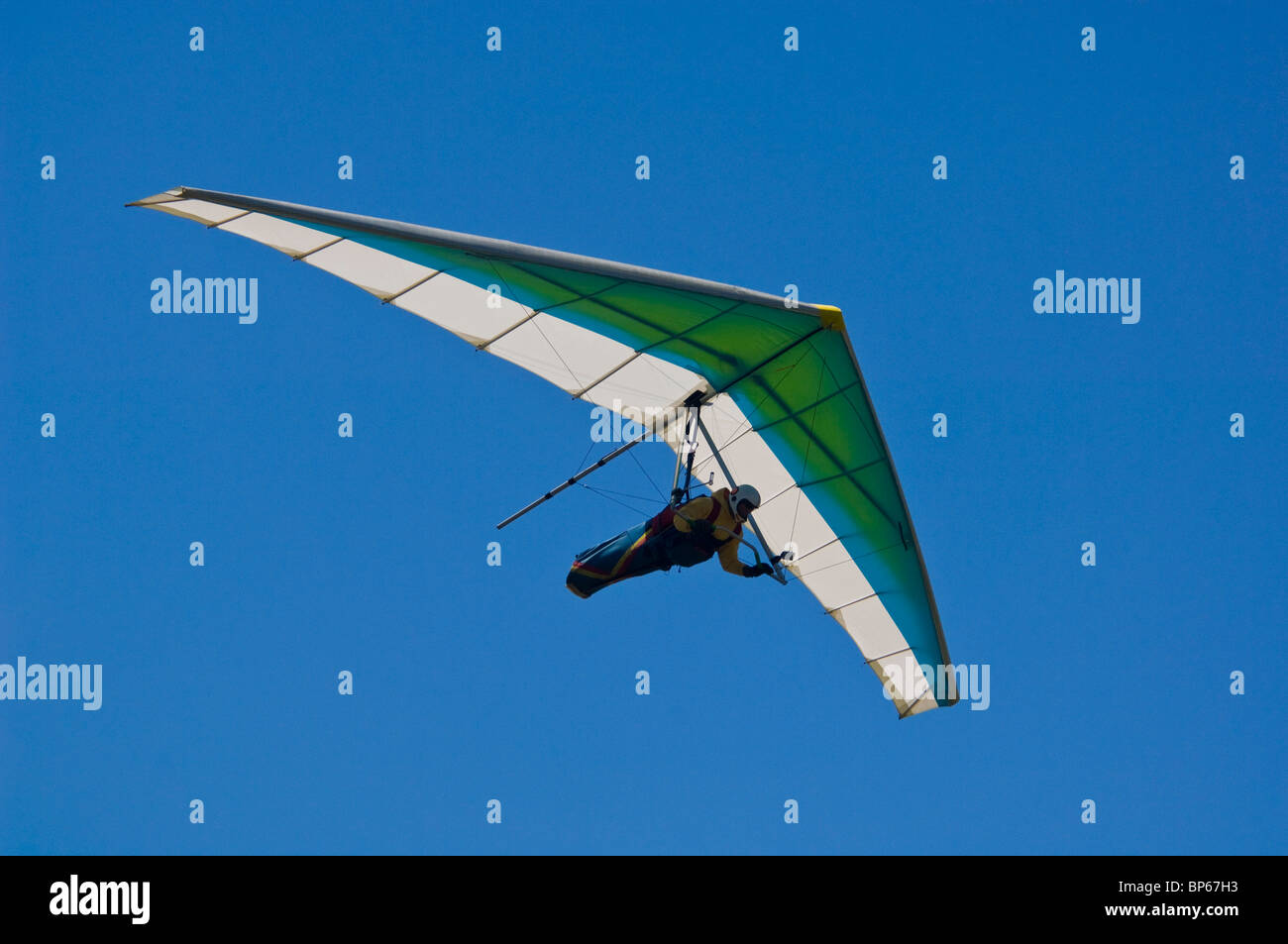 Hang glider at Table Bluff, Humboldt County, California Stock Photo