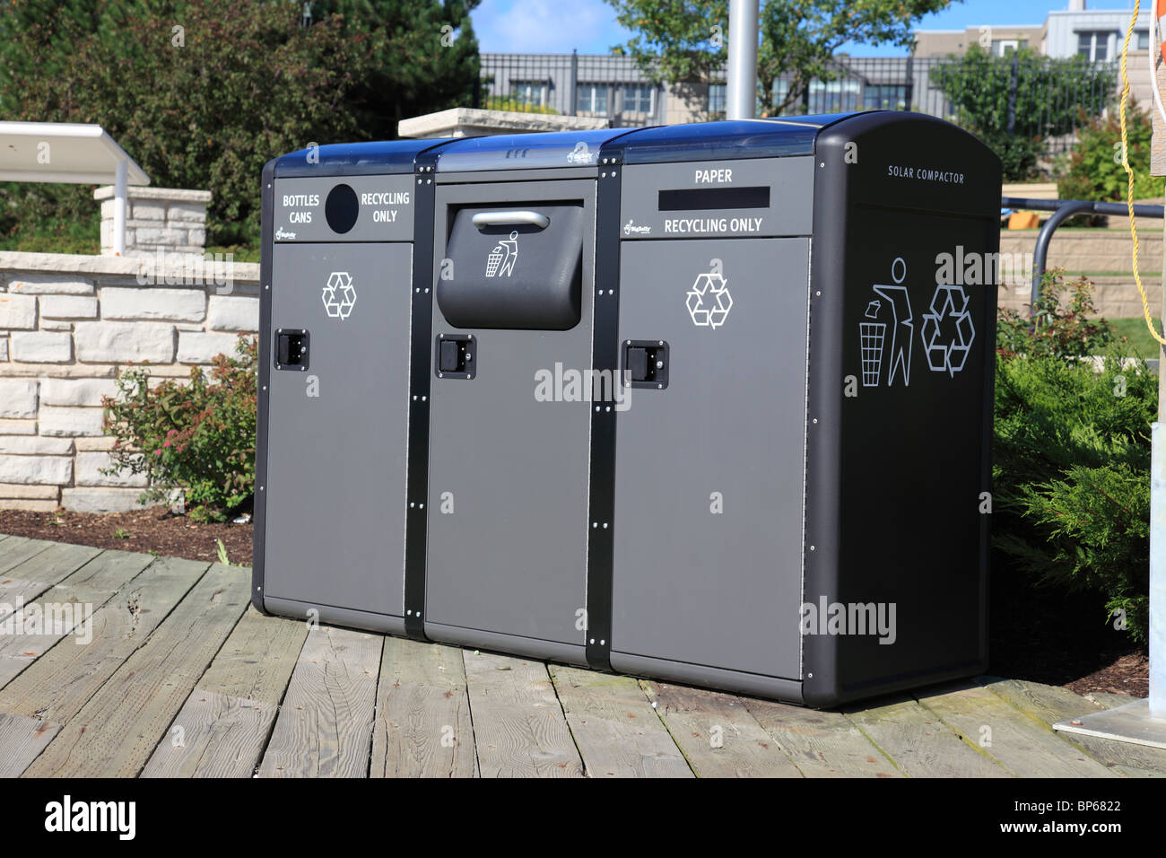 Recycling container halifax hires stock photography and images Alamy