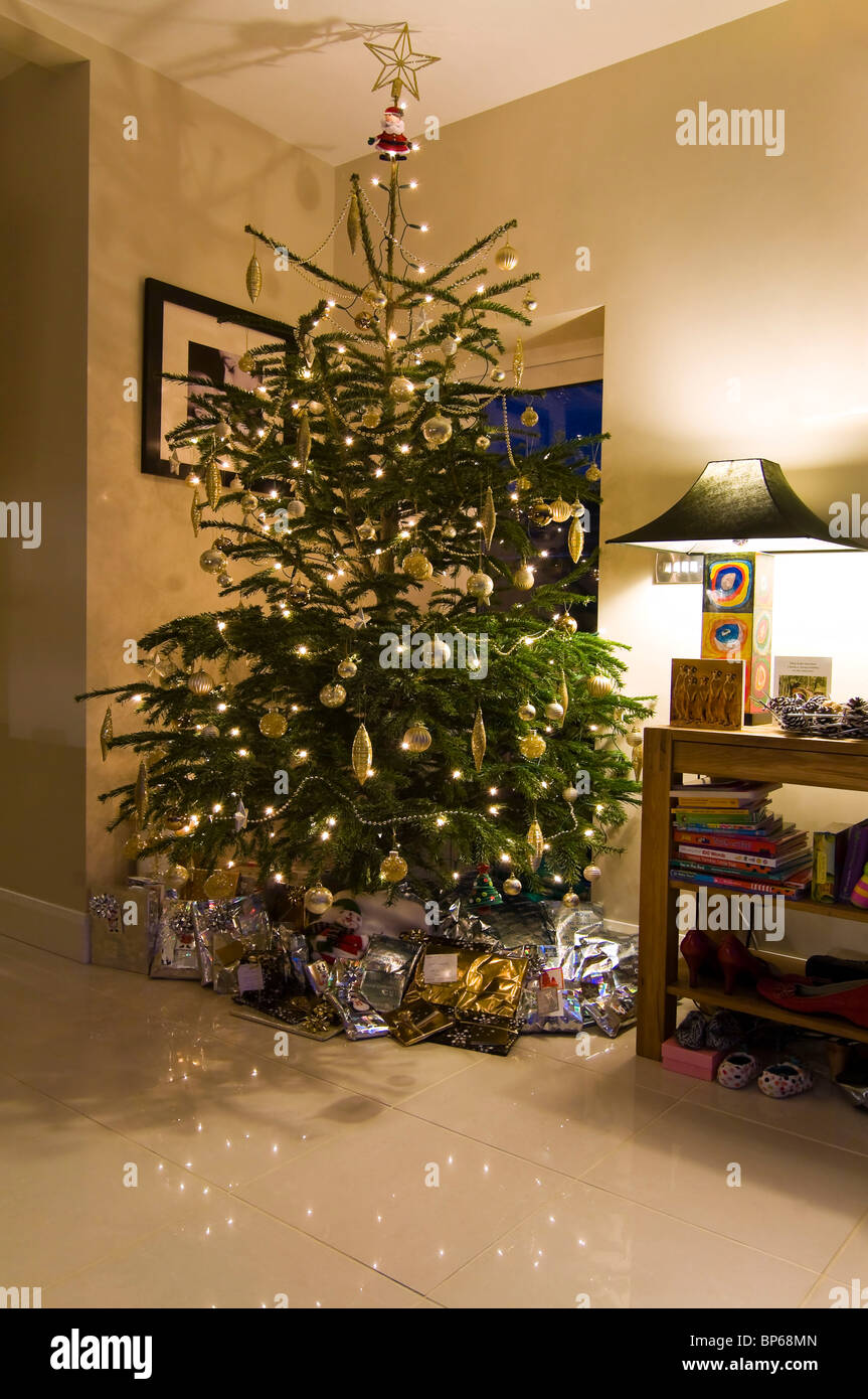 wide christmas tree