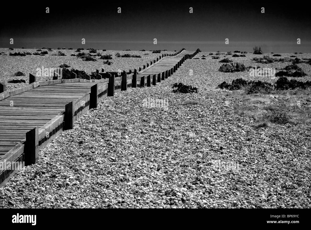 Wide coastal scene Black and White Stock Photos & Images - Alamy