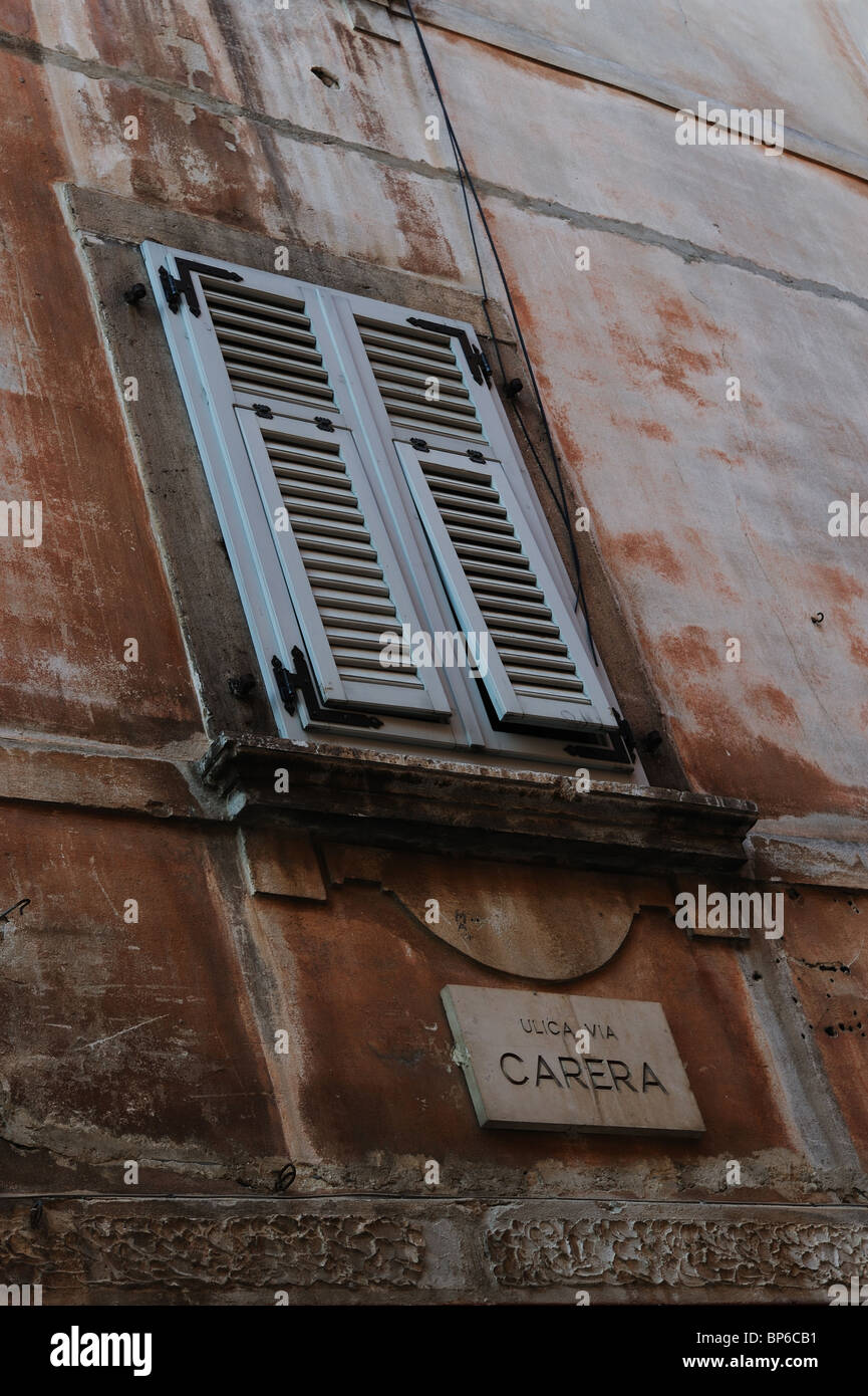 Beautiful Old Wooden Houses Shutters Hi-res Stock Photography And ...