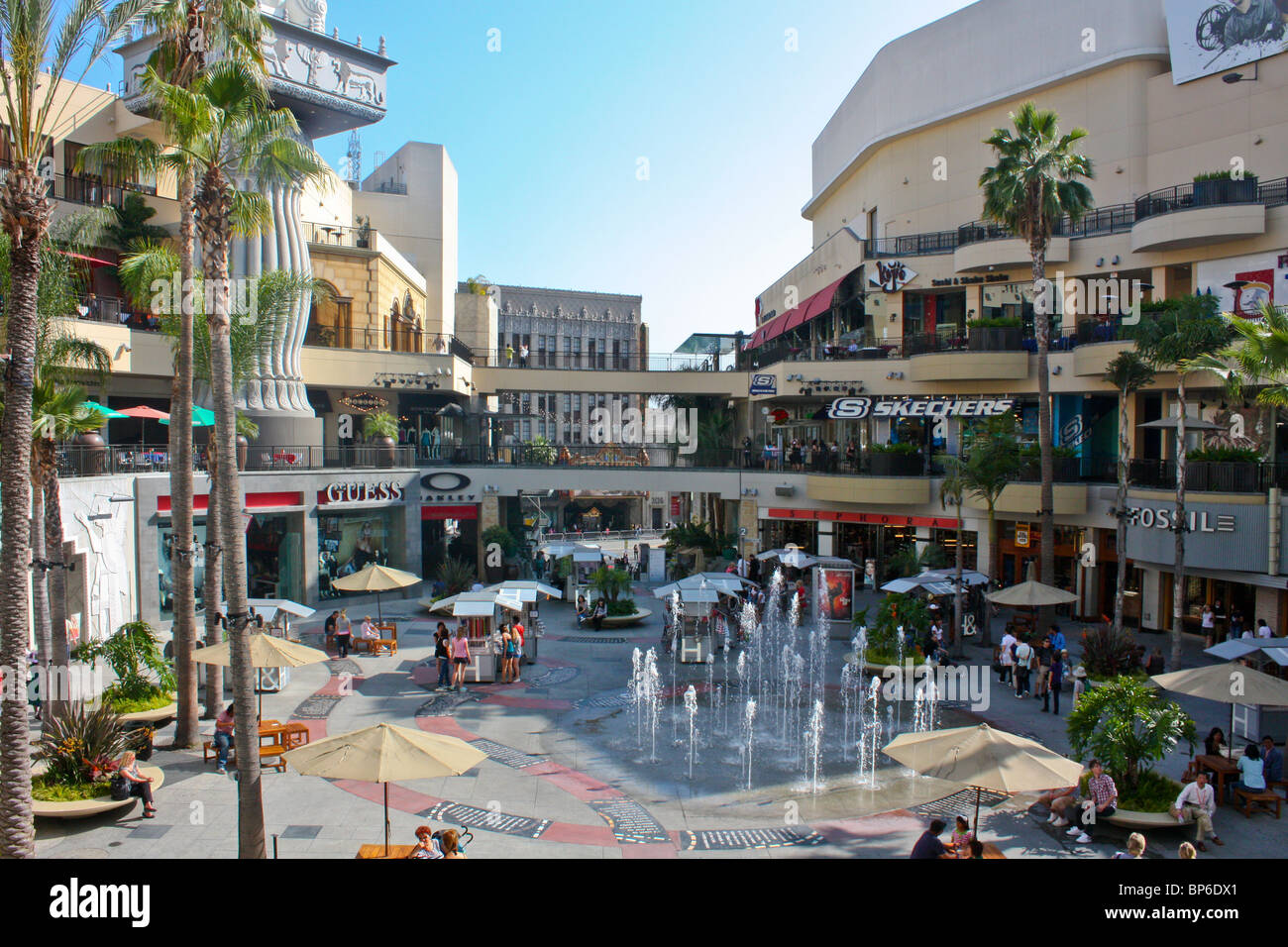Hollywood Boulevard, Los Angeles, USA Stock Photo