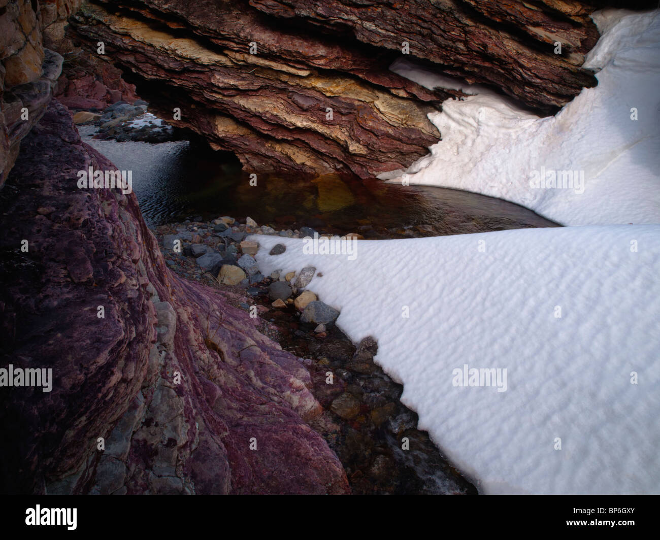 Mountain spring waters on rocky hi-res stock photography and images - Alamy