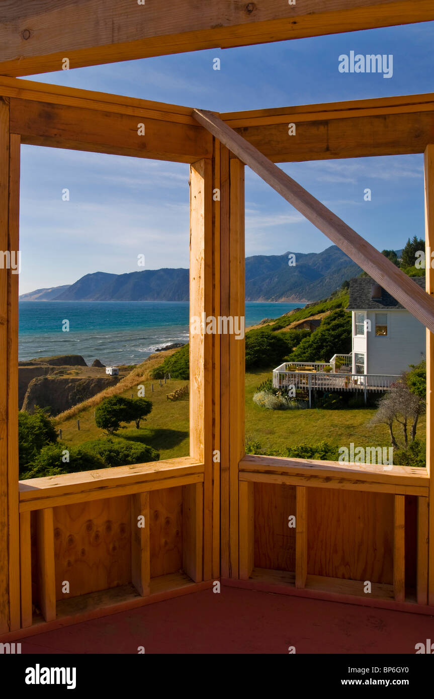 Bay window in wood construction hires stock photography and images Alamy