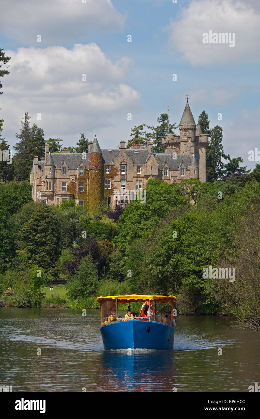 Boat trip, Blair Drummond Safari park, Stirling, Stirlingshire, Scotland Stock Photo Alamy