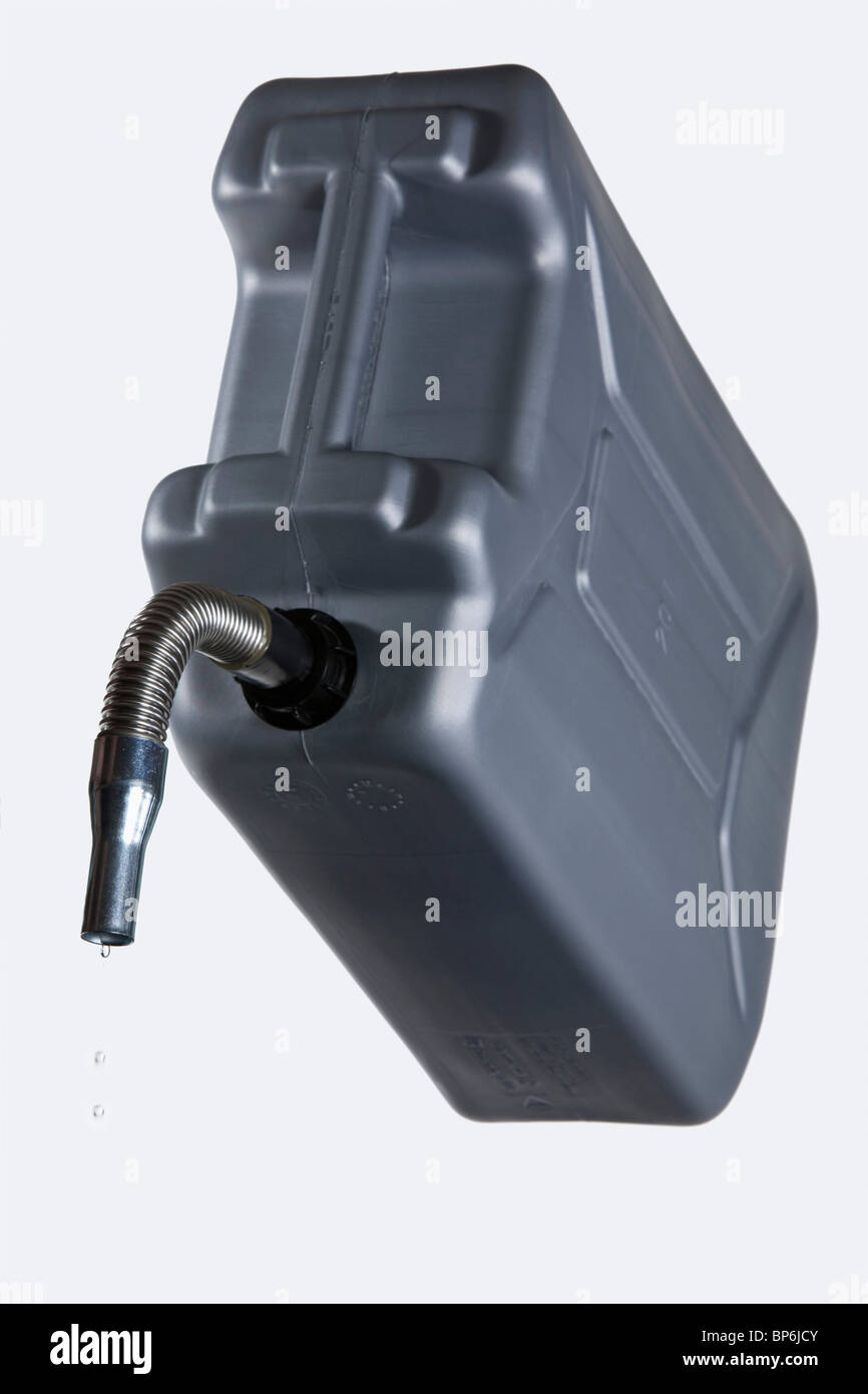 An empty gas can Stock Photo Alamy