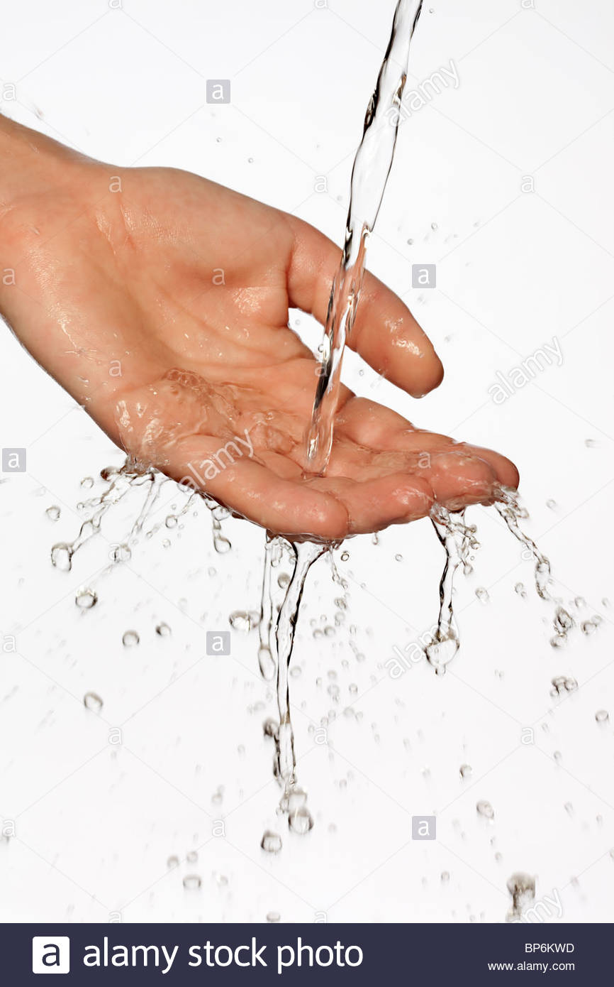 Water Dripping Hand Stock Photos & Water Dripping Hand Stock Images Alamy