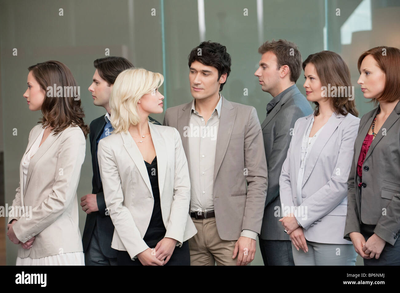 Business executives standing together Stock Photo - Alamy