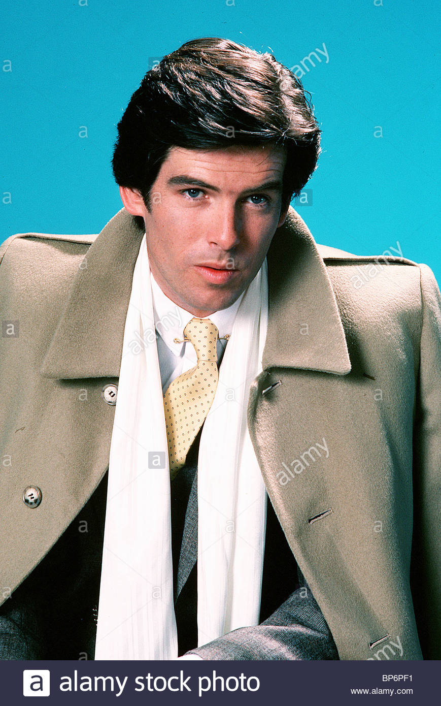 Remington Steele Tv Pierce Brosnan High Resolution Stock Photography