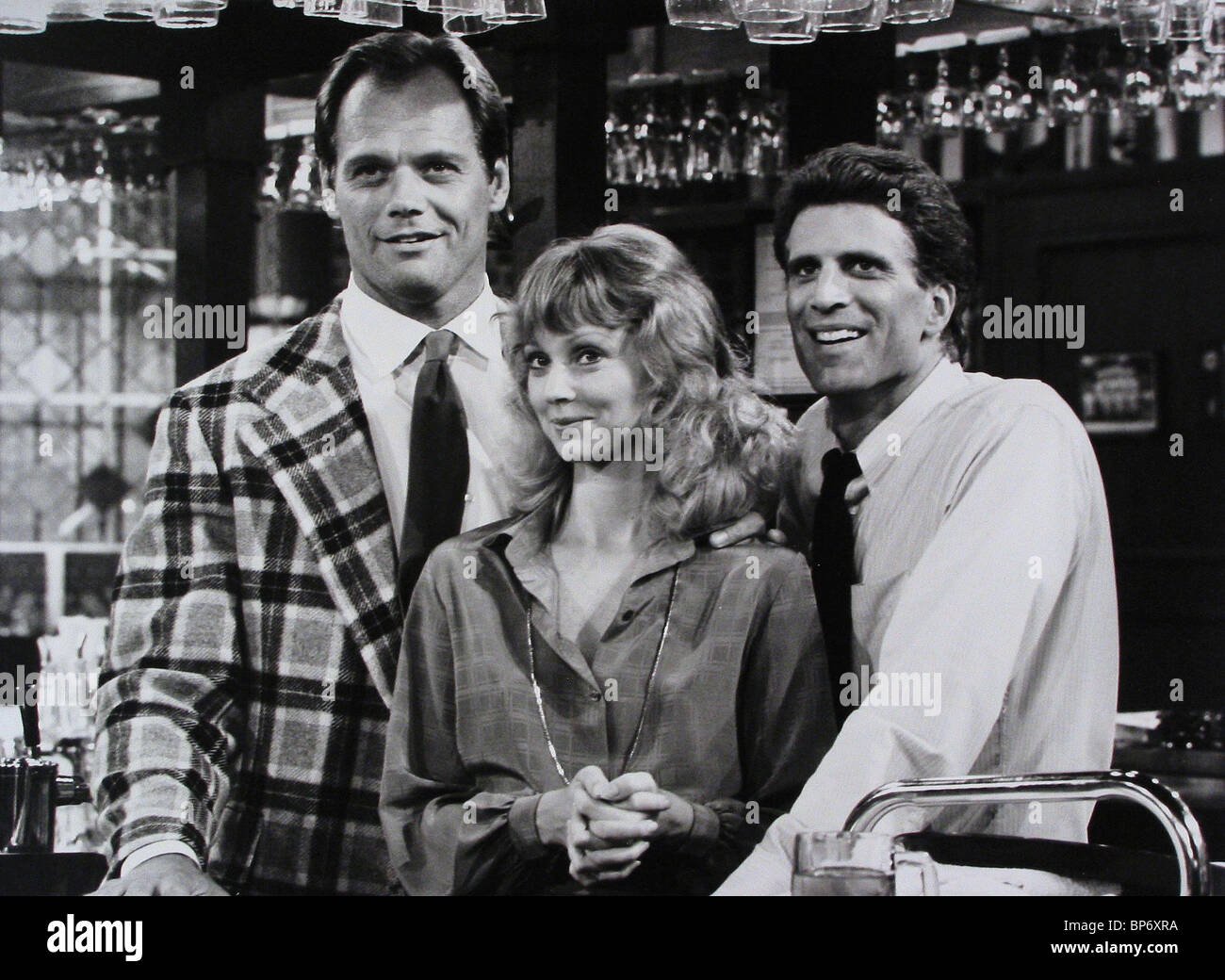 FRED DRYER SHELLEY LONG TED DANSON CHEERS (1983 Stock Photo, Royalty ...