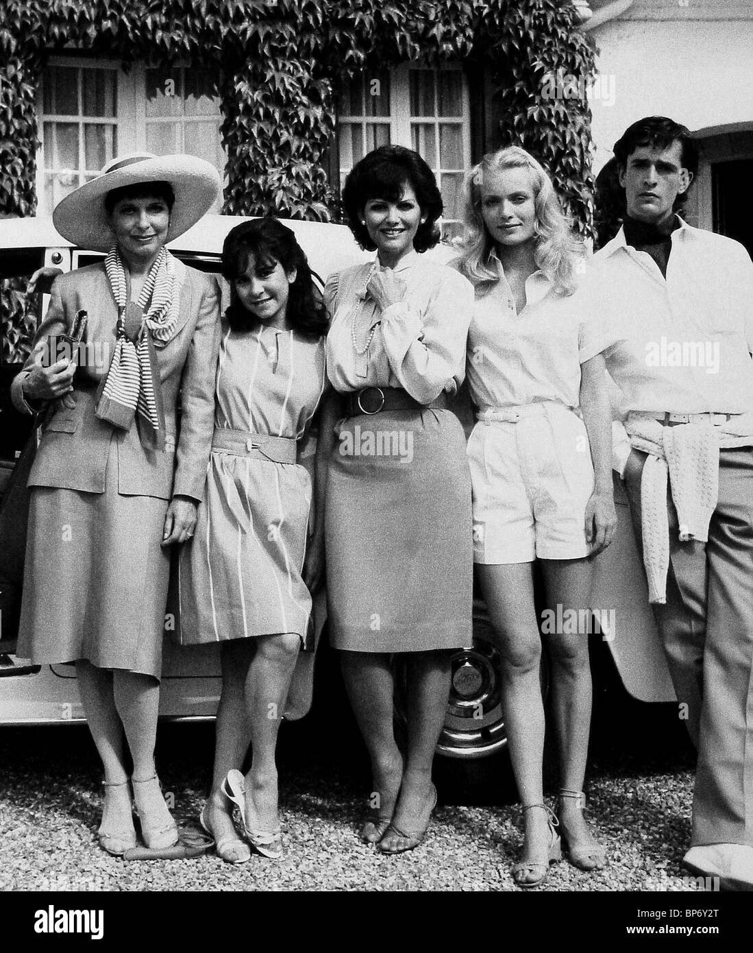 MERETE VAN KAMP RUPERT EVERETT CLAUDIA CARDINALE ALEXA KENIN TOBY ROBBINS  PRINCESS DAISY (1983 Stock Photo - Alamy