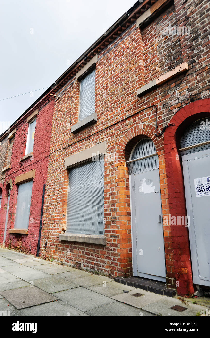 9 Madryn Street  in Dingle, Liverpool - Ringo Starrs birthplace Stock Photo