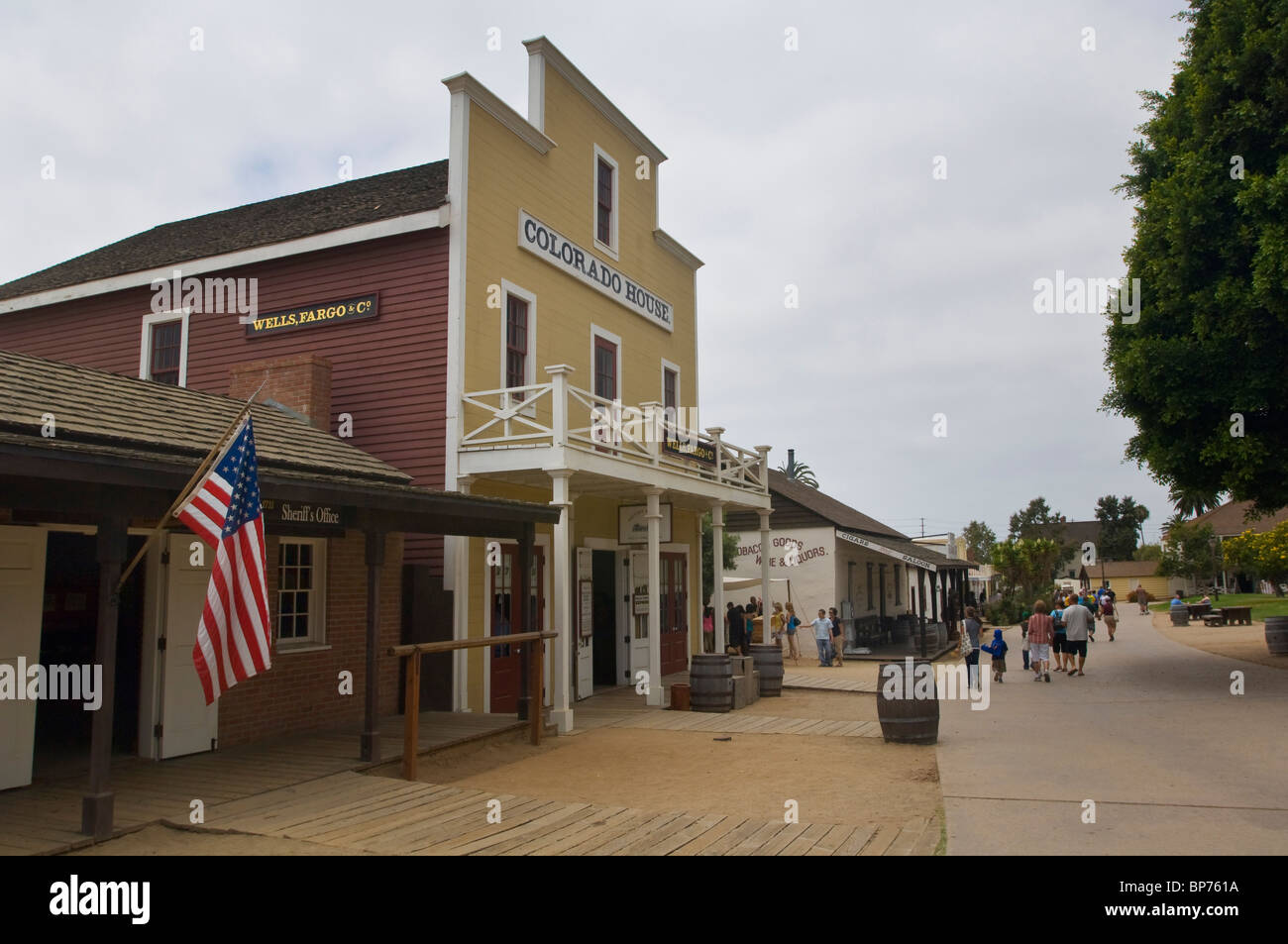 Colorado House & Wells Fargo Museum, Old Town San Diego State Historic
