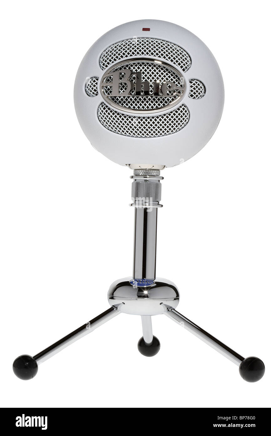 usb microphone Stock Photo