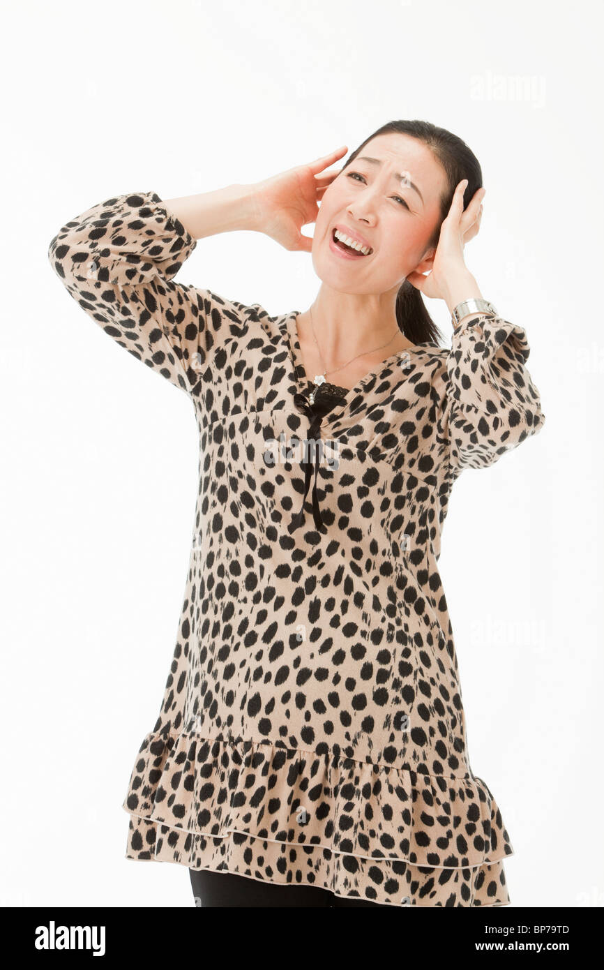 Mature woman face hi-res stock photography and images - Alamy