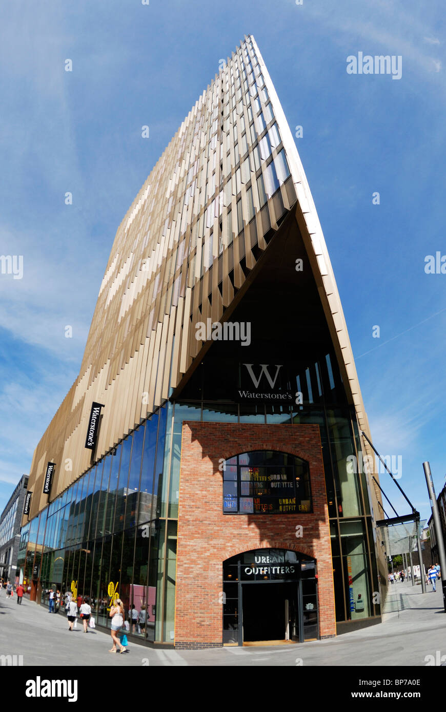 Waterstones landmark store in College Lane in the new development of