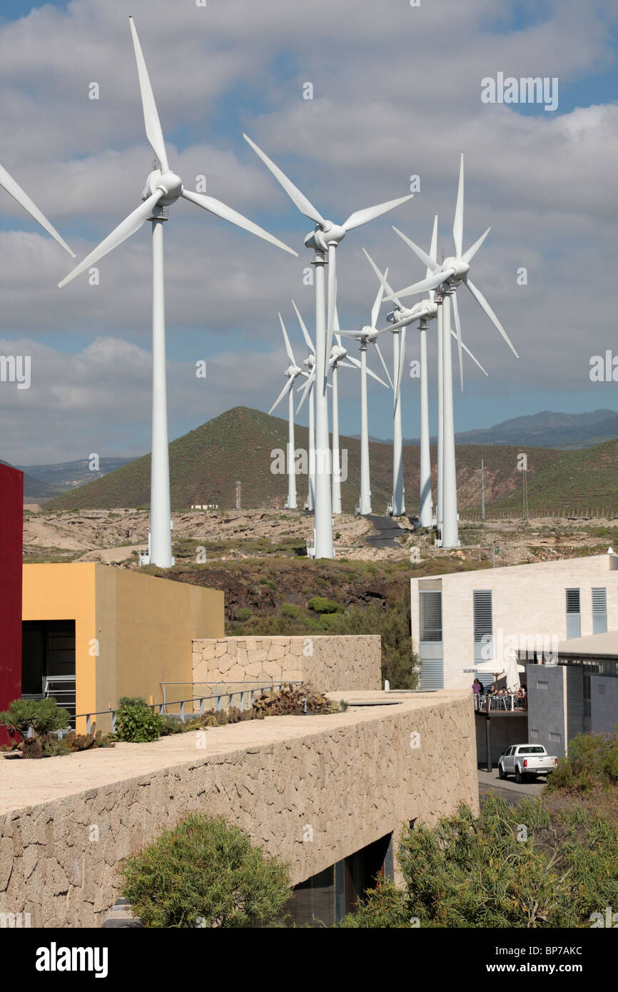 The Instituto Tecnológico y de Energías Renovables in Granadilla Tenerife Canary Islands Spain Stock Photo