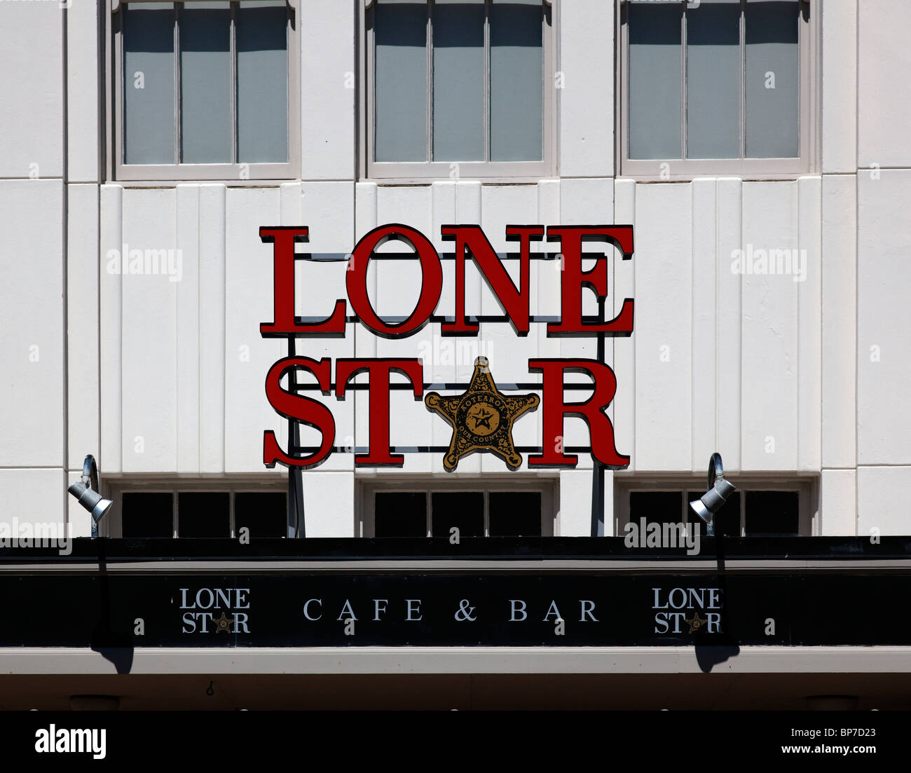Lone Star Cafe & Bar at Napier, New Zealand Stock Photo - Alamy