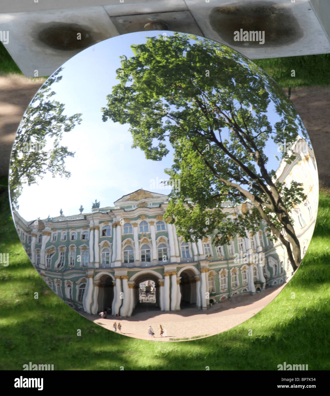 The Hermitage, aka The Winter Palace in St. Petersburg, Russia Stock Photo