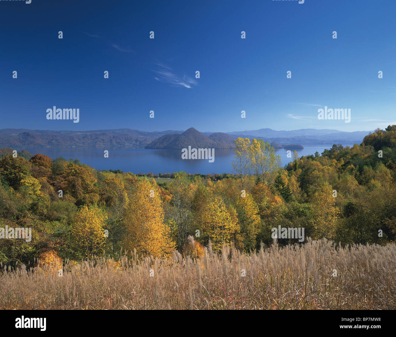 Lake Toya, Hokkaido, Japan Stock Photo - Alamy