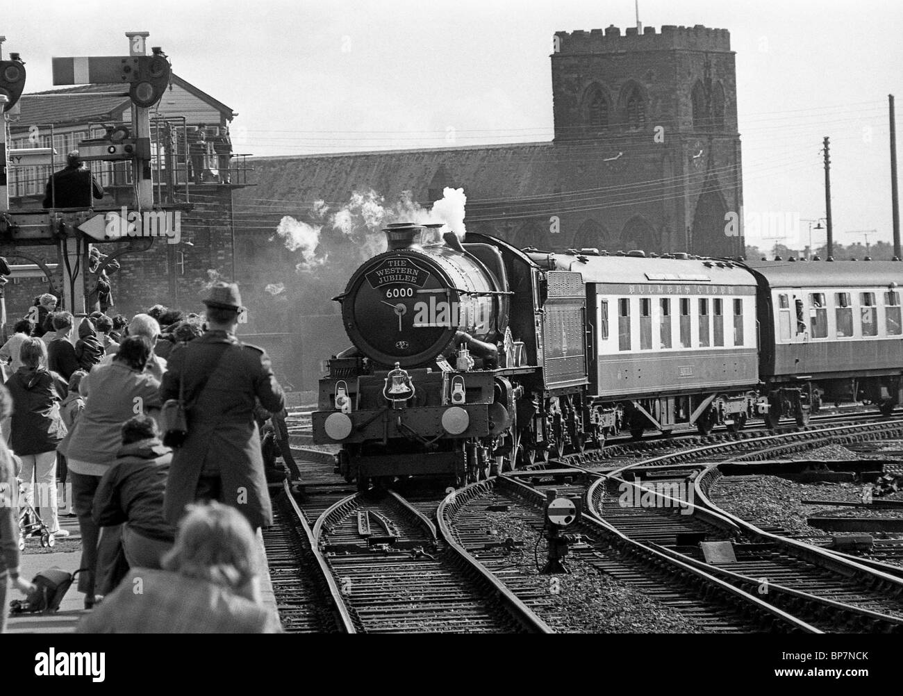 Shrewsbury station Black and White Stock Photos & Images - Alamy