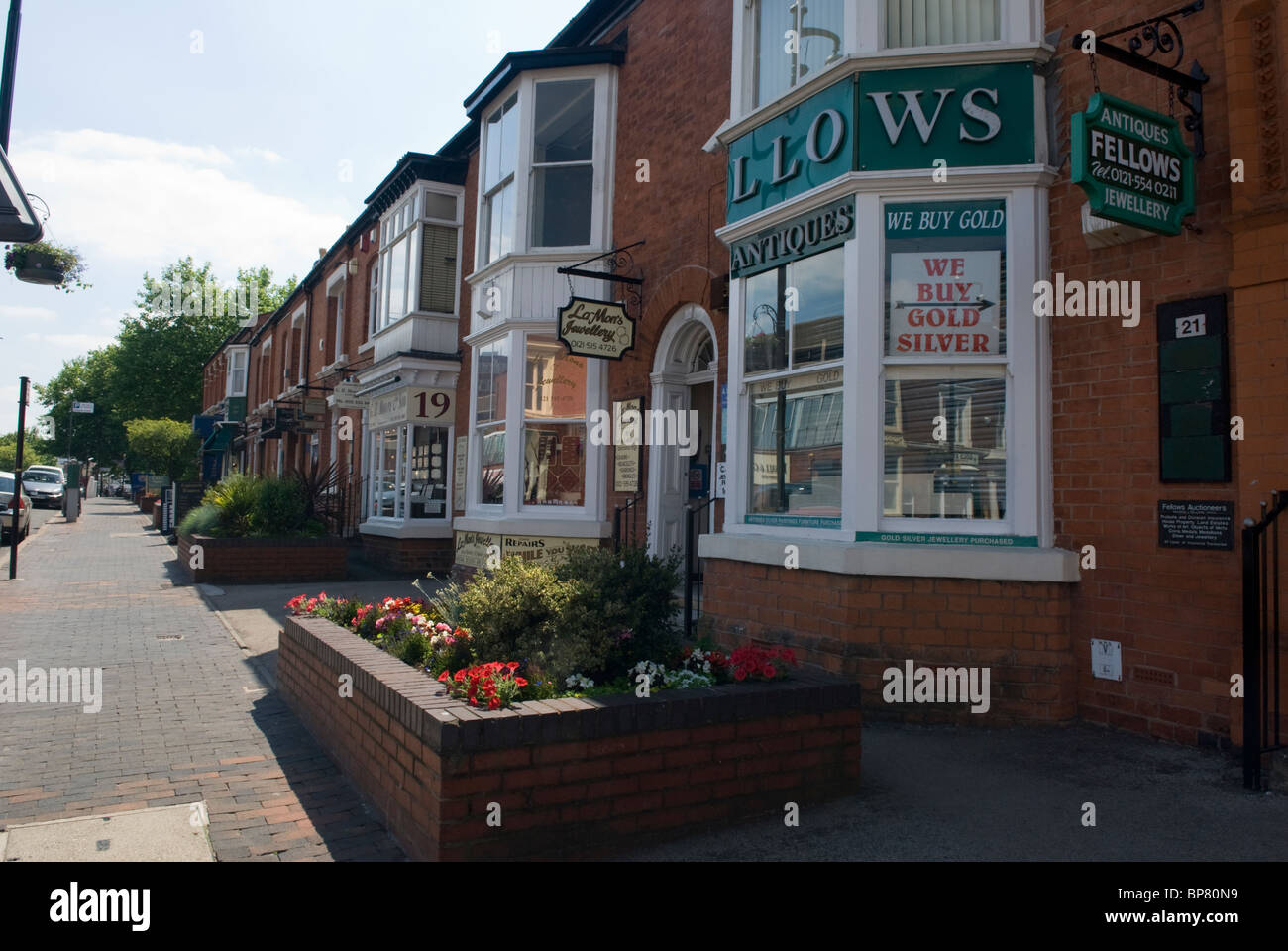 The Jewellery Quarter, Birmingham, West Midlands, England. Stock Photo