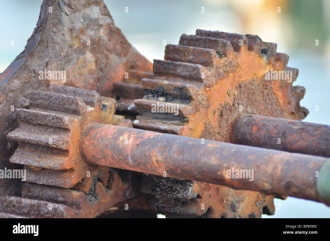malta harbour winch Stock Photo Alamy