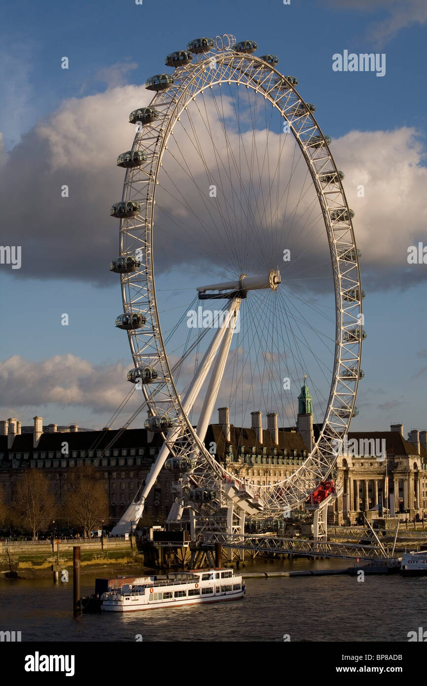 The London Eye South Bank London Stock Photo - Alamy