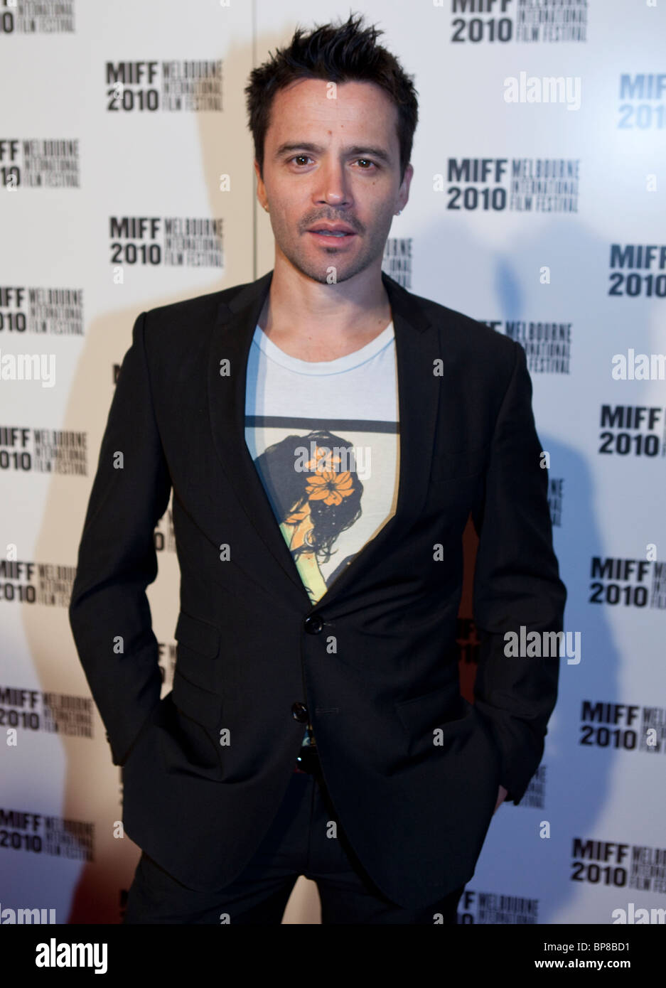 Damian Walshe-Howling at Melbourne International Film Festival Stock Photo
