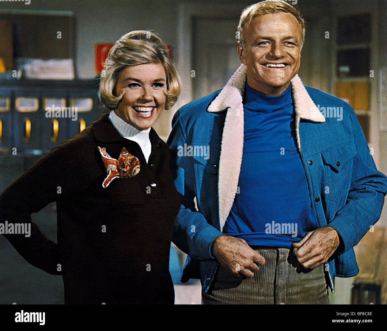 DORIS DAY, BRIAN KEITH, WITH SIX YOU GET EGGROLL, 1968 Stock Photo - Alamy